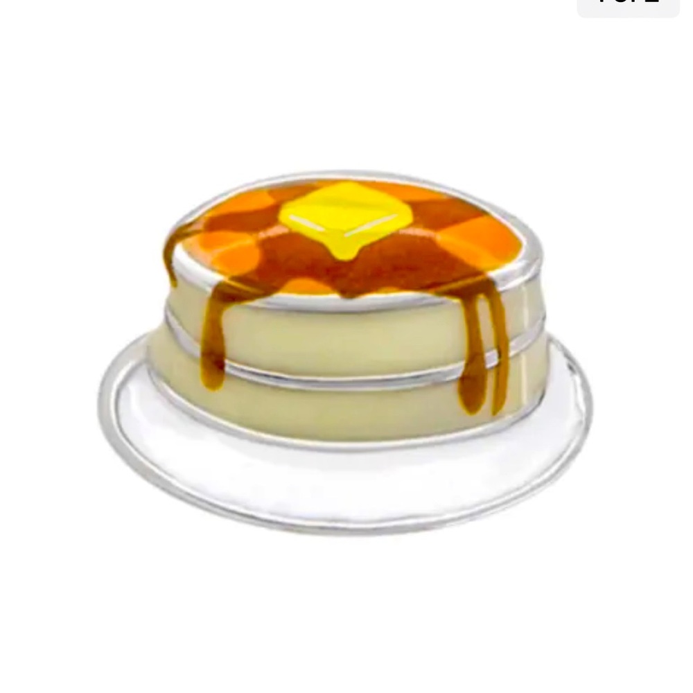 Origami Owl Short Stack of Pancakes with Syrup Charm